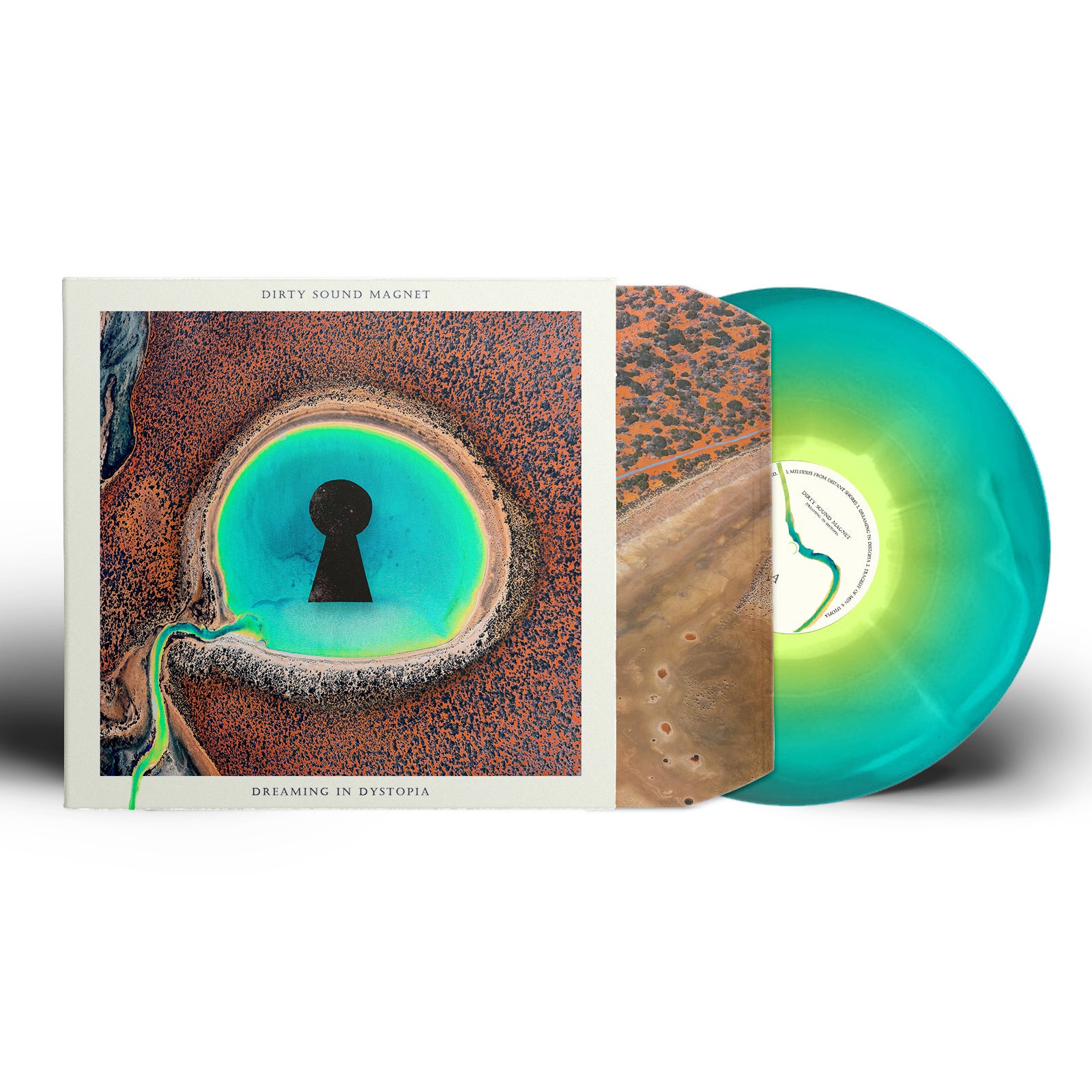 DIRTY SOUND MAGNET // DREAMING IN DYSTOPIA - BLUE/YELLOW FADE VINYL