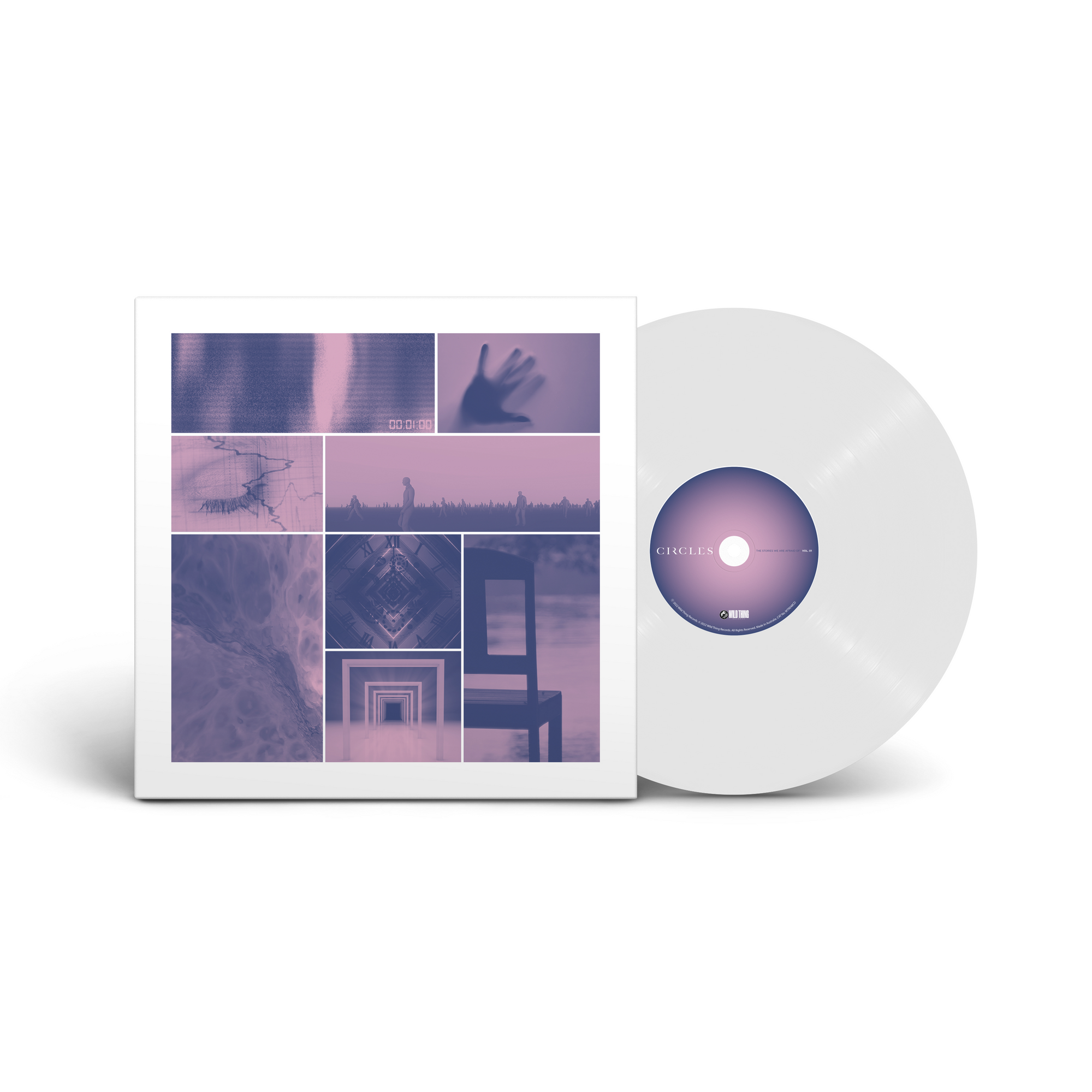 CIRCLES // THE STORIES WE ARE AFRAID OF | WHITE VINYL